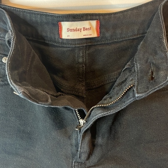 Women’s | Sunday Best Raw Hem Jean Short Shorts | Size 27 - Picture 4 of 6